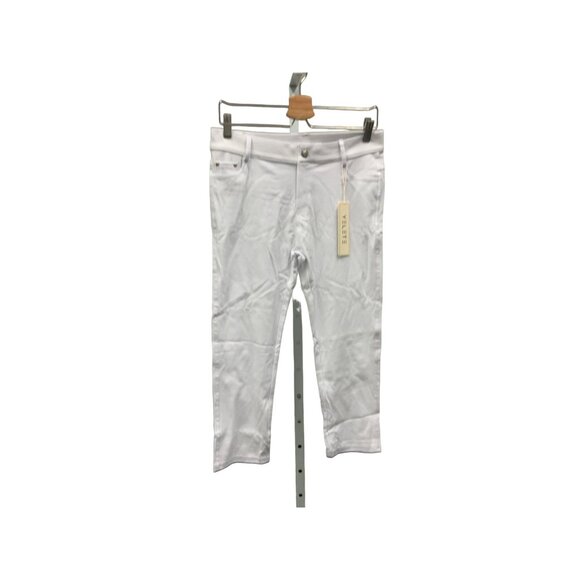 Yelete White Capri Jegging - Picture 2 of 3